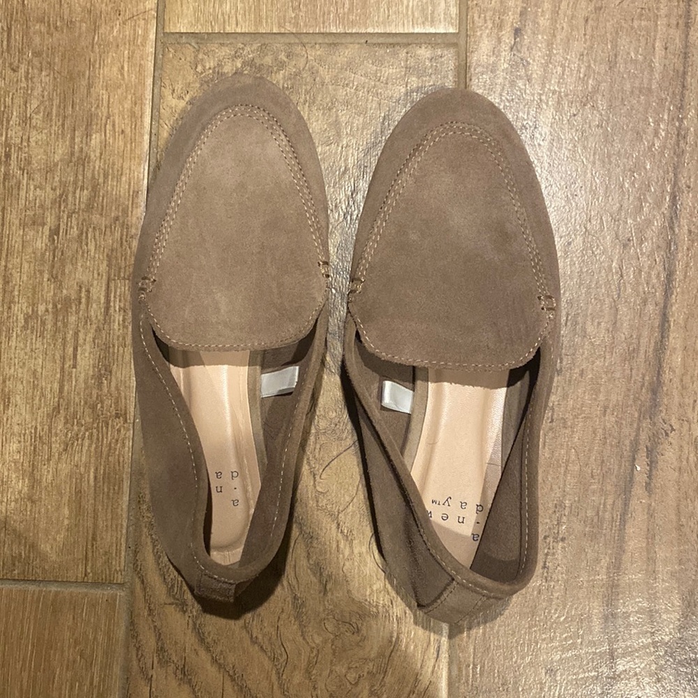 Suede mules
